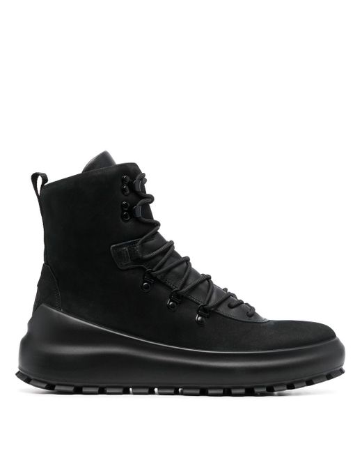 Stone Island Leather Ankle Boot