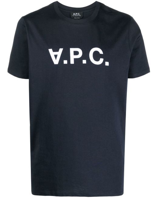 A.P.C. Logo Organic Cotton T-shirt