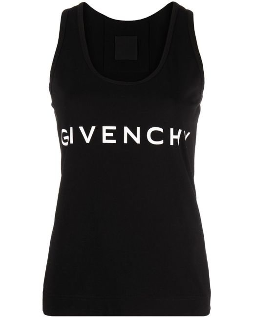 Givenchy Logo Cotton Tank Top