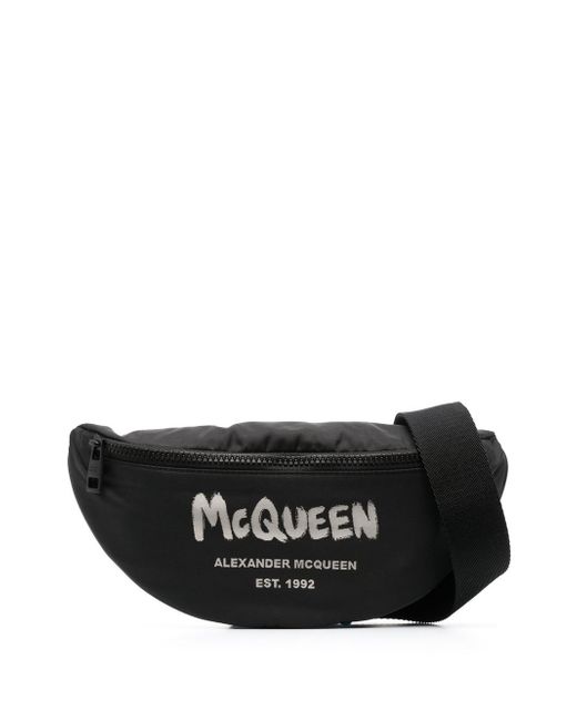 Alexander McQueen Graffiti Belt Bag