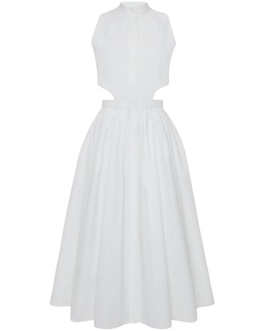 Alexander McQueen Organic Cotton Midi Dress