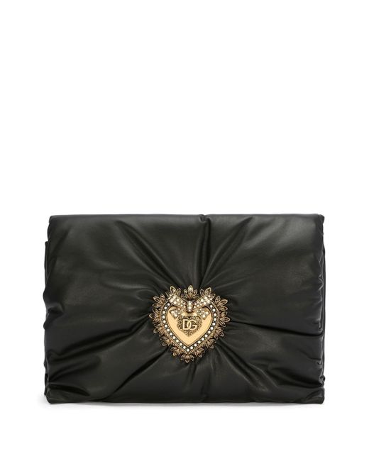 Dolce & Gabbana Devotion Leather Crossbody Bag