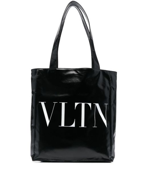 Valentino Garavani Vltn Soft Leather Tote Bag