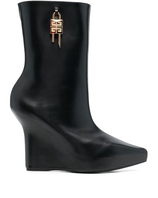 Givenchy G Lock Leather Boots