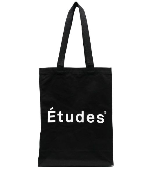 Etudes Logo Organic Cotton Shopping Bag