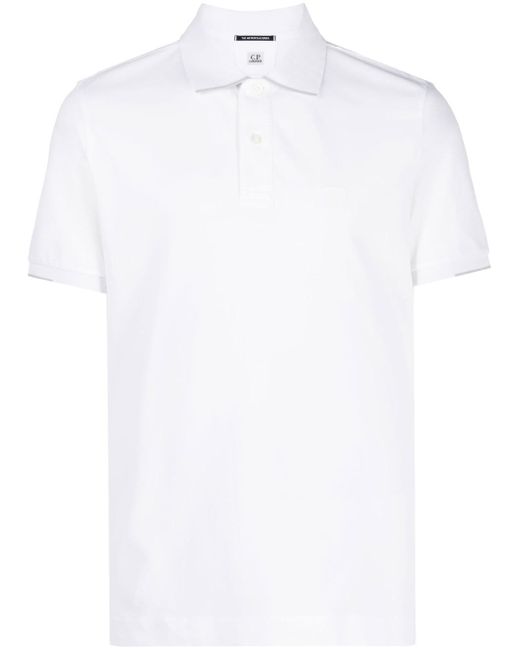 CP Company Polo Shirt With Embroidered Logo