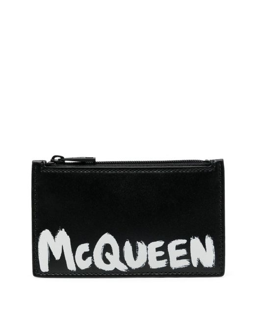 Alexander McQueen Card Holder With Logo