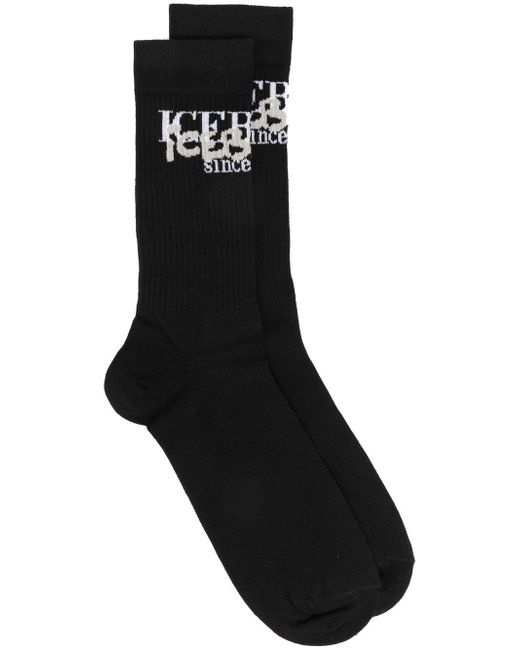 Iceberg Logo Socks