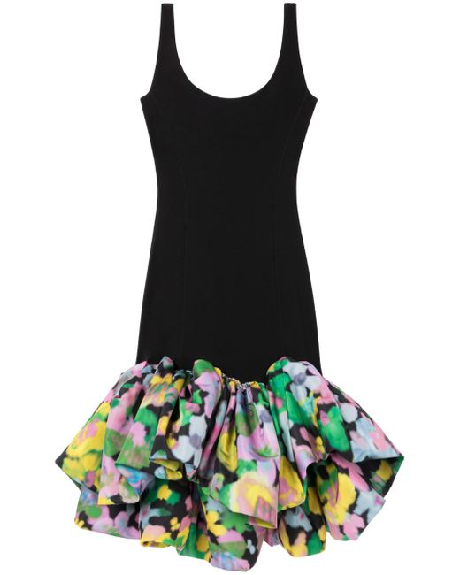 Az Factory With Lutz Huelle Floral Print Mini Dress