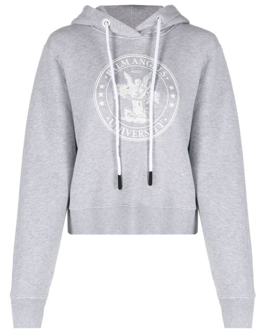 Palm Angels College Fitted Hoodie