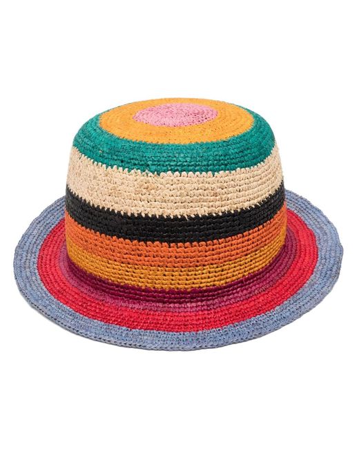 Paul Smith Striped Crochet Hat