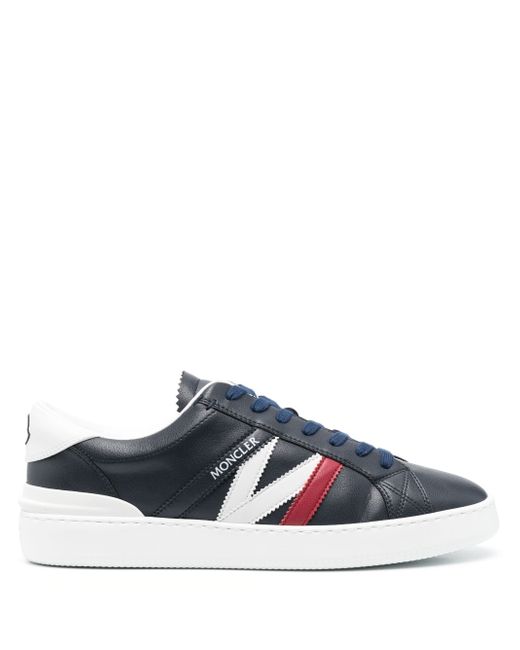 Moncler Monaco Low Leather Sneakers