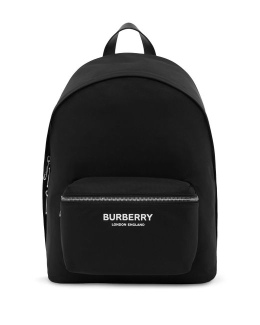 Burberry Nylon Logo Backpack