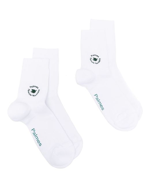 Palmes Logo Cotton Socks