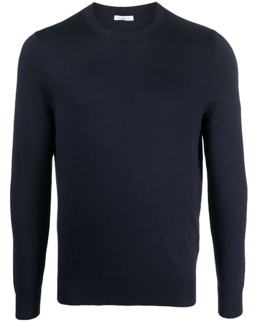 Malo Ribbed Cotton Sweater