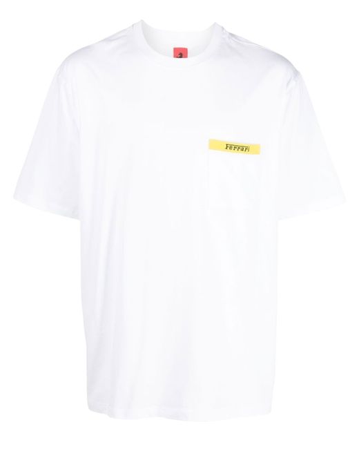 Ferrari T-shirt With Logo Print