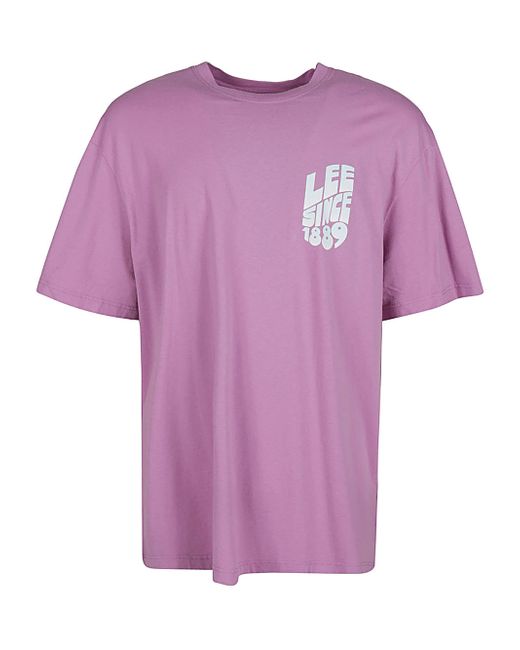 Lee Jeans Logo Cotton T-shirt
