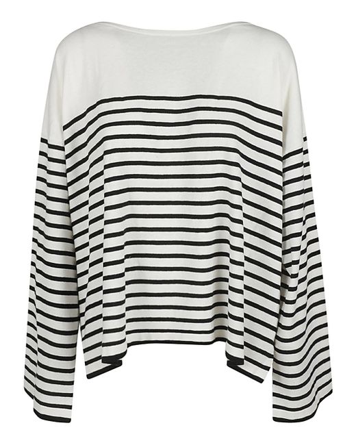 CT Plage Striped Cotton Blend Pullover
