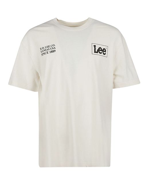 Lee Jeans Logo Cotton T-shirt