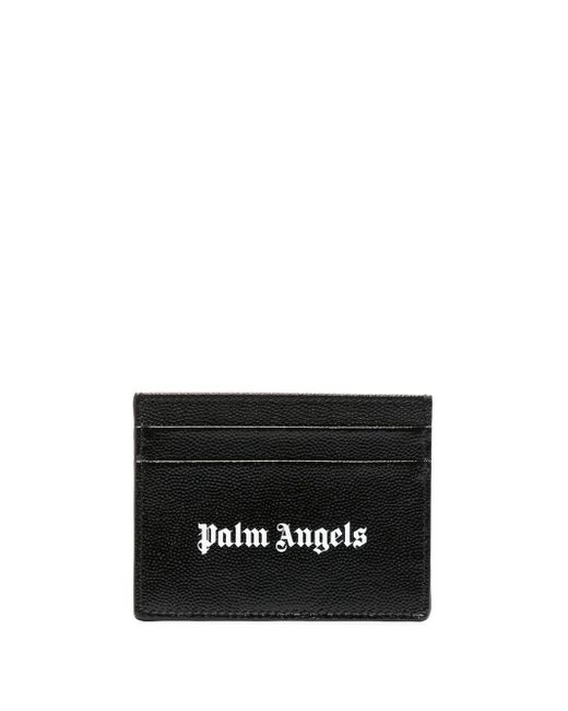Palm Angels Leather Credit Card Case