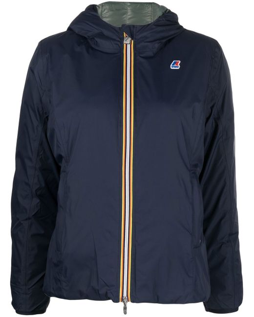 K-Way Lily Jacket With Logo Patch