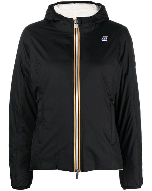 K-Way Lily Jacket With Logo Patch