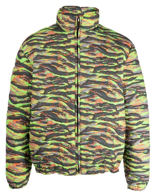 Erl Printed Quilted Down Jacket