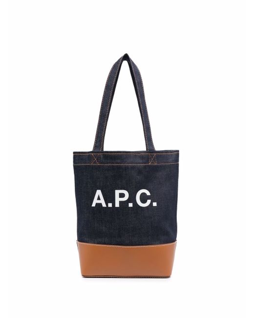 A.P.C. . Axel Cotton Small Shopping Bag