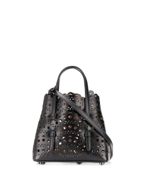 Alaïa Mina 16 Leather Handbag