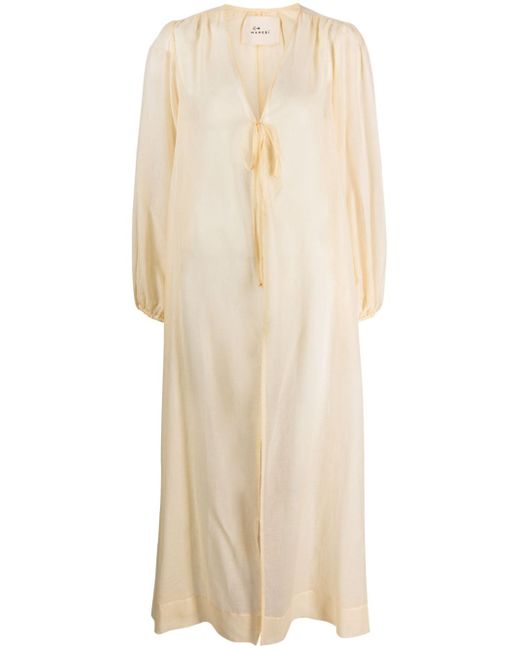 Manebi Goias Silk-cotton Voile Dress