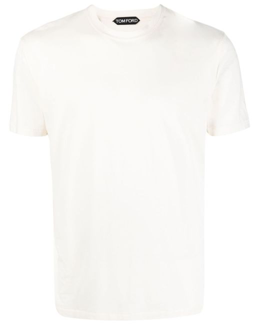 Tom Ford Lyocell And Cotton Blend T-shirt