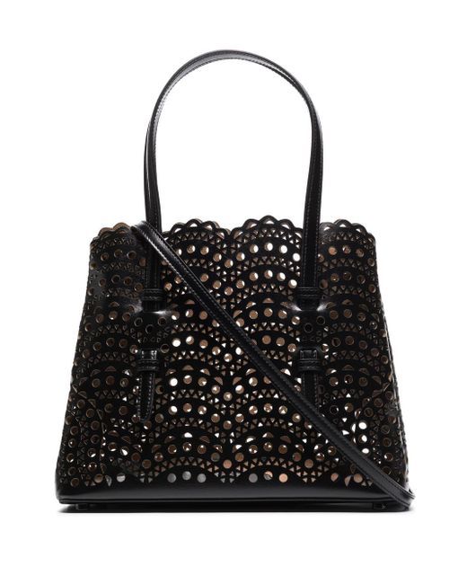 Alaïa Mina 25 Leather Handbag