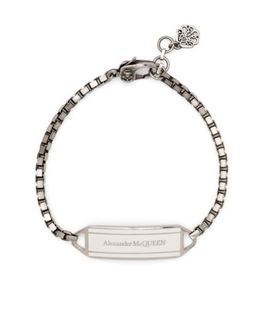 Alexander McQueen Logo Chain Bracelet