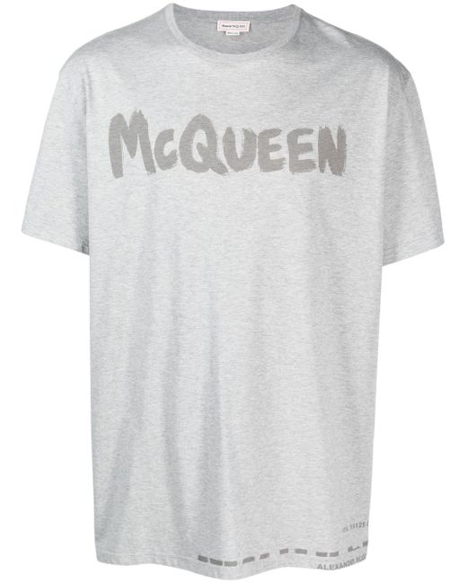 Alexander McQueen Graffiti Organic Cotton T-shirt
