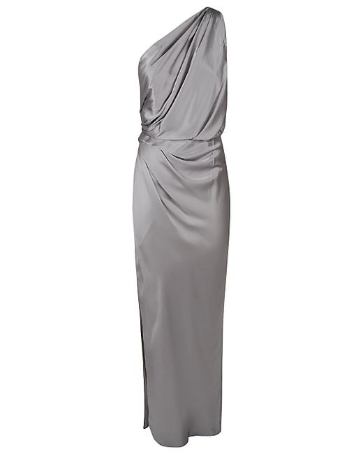 The Sei Asymmetric Silk Long Dress