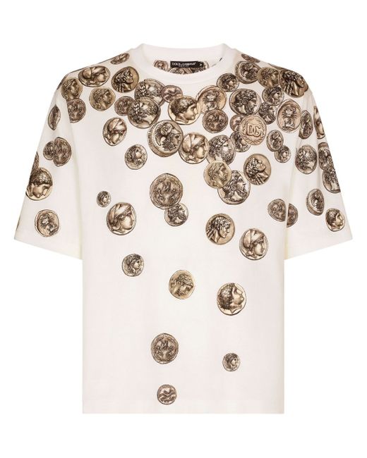 Dolce & Gabbana Printed Cotton T-shirt