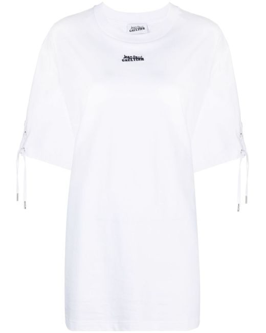 Jean Paul Gaultier Logo Oversized Organic Cotton T-shirt