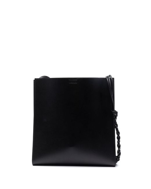 Jil Sander Tangle Leather Crossbody Bag