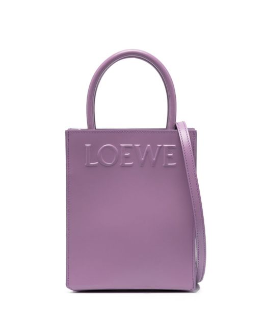 Loewe Logo Leather Tote Bag