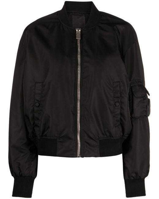 Givenchy Logo Nylon Bomber Jacket