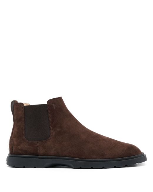 Tod's Chelsea Suede Ankle Boots