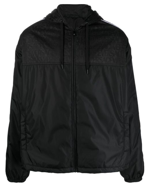 Versace Logo Hooded Jacket