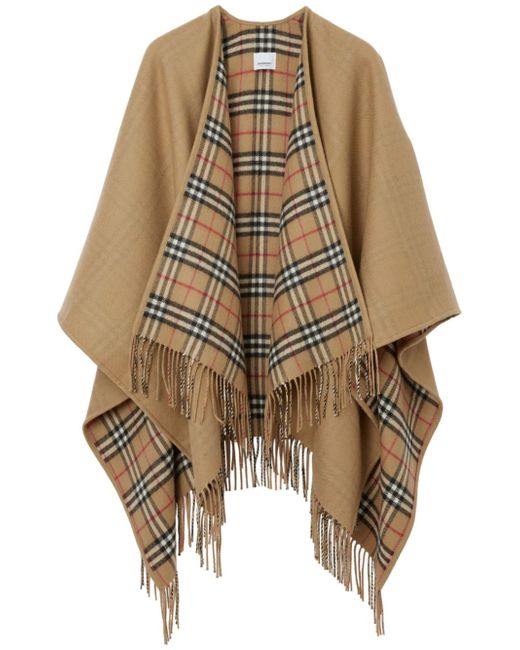 Burberry Wool Reversible Cape
