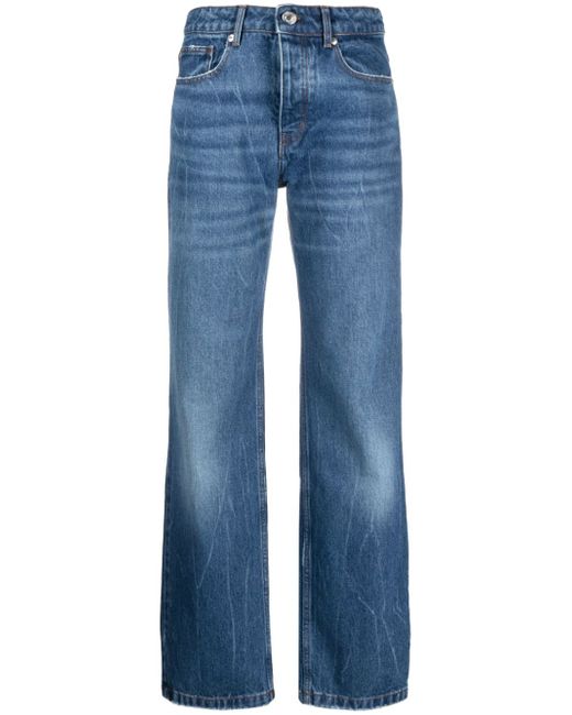 AMI Alexandre Mattiussi Straight-fit Denim Jeans