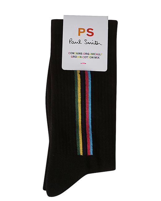 PS Paul Smith Striped Cotton Socks