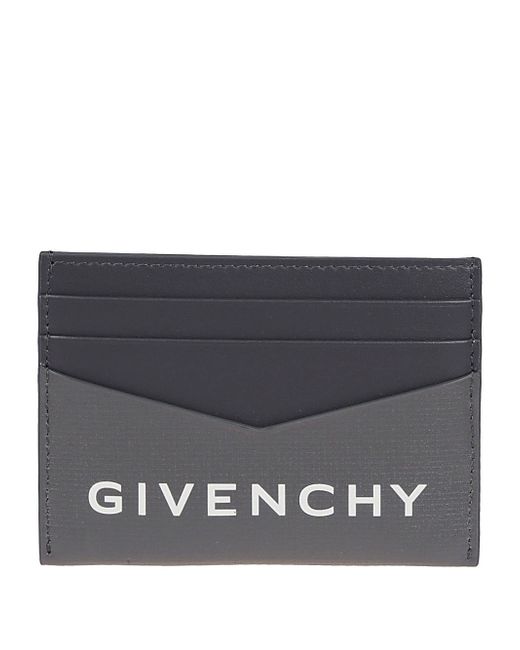 Givenchy Logo Leather Card Holder