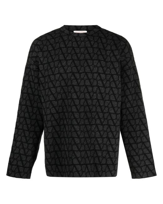 Valentino Wool Textured Sweater