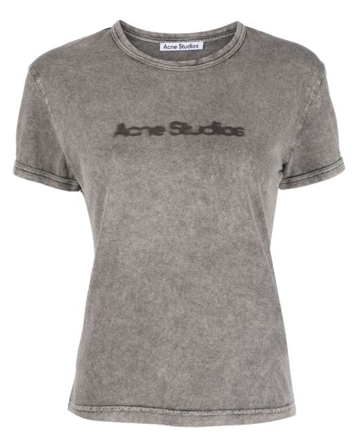 Acne Studios Logo Cotton T-shirt