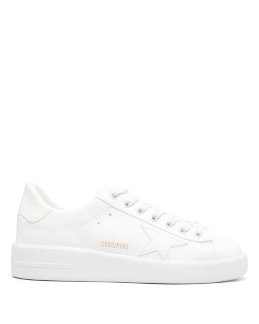 Golden Goose Pure Star Leather Sneakers