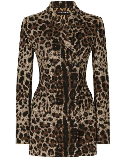 Dolce & Gabbana Wool Double-breasted Blazer Jacket